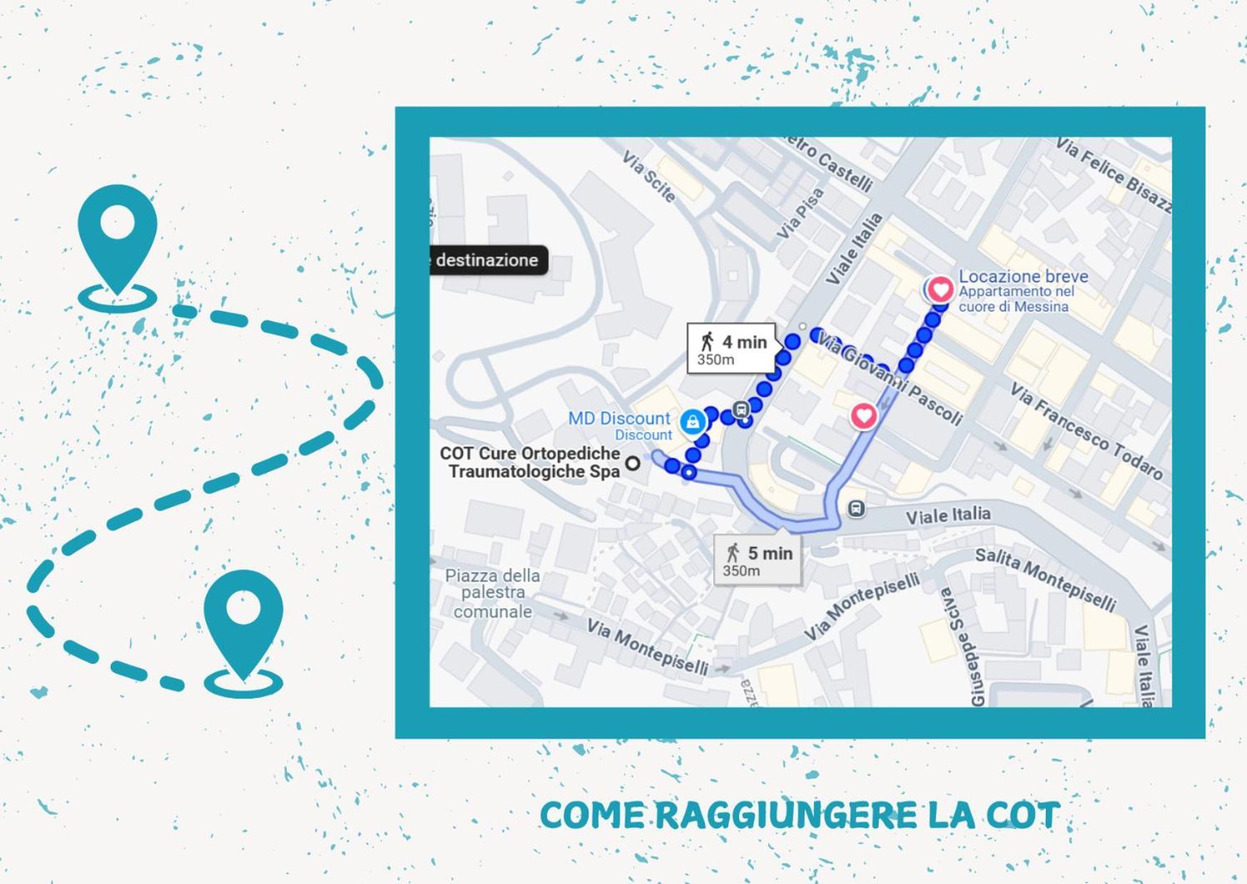 Appartamento Nel Cuore Di Messine Extérieur photo